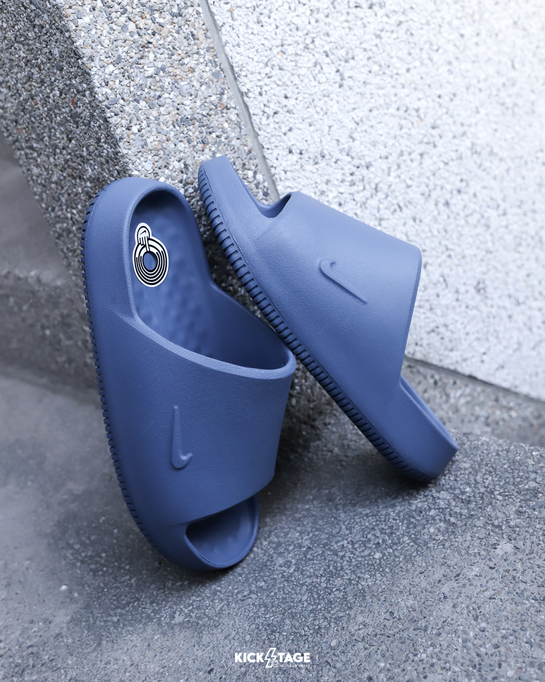男鞋 NIKE CALM SLIDE 2.0 海軍藍 柔軟 休閒 橡膠外底 防水 拖鞋【IB0183-401】