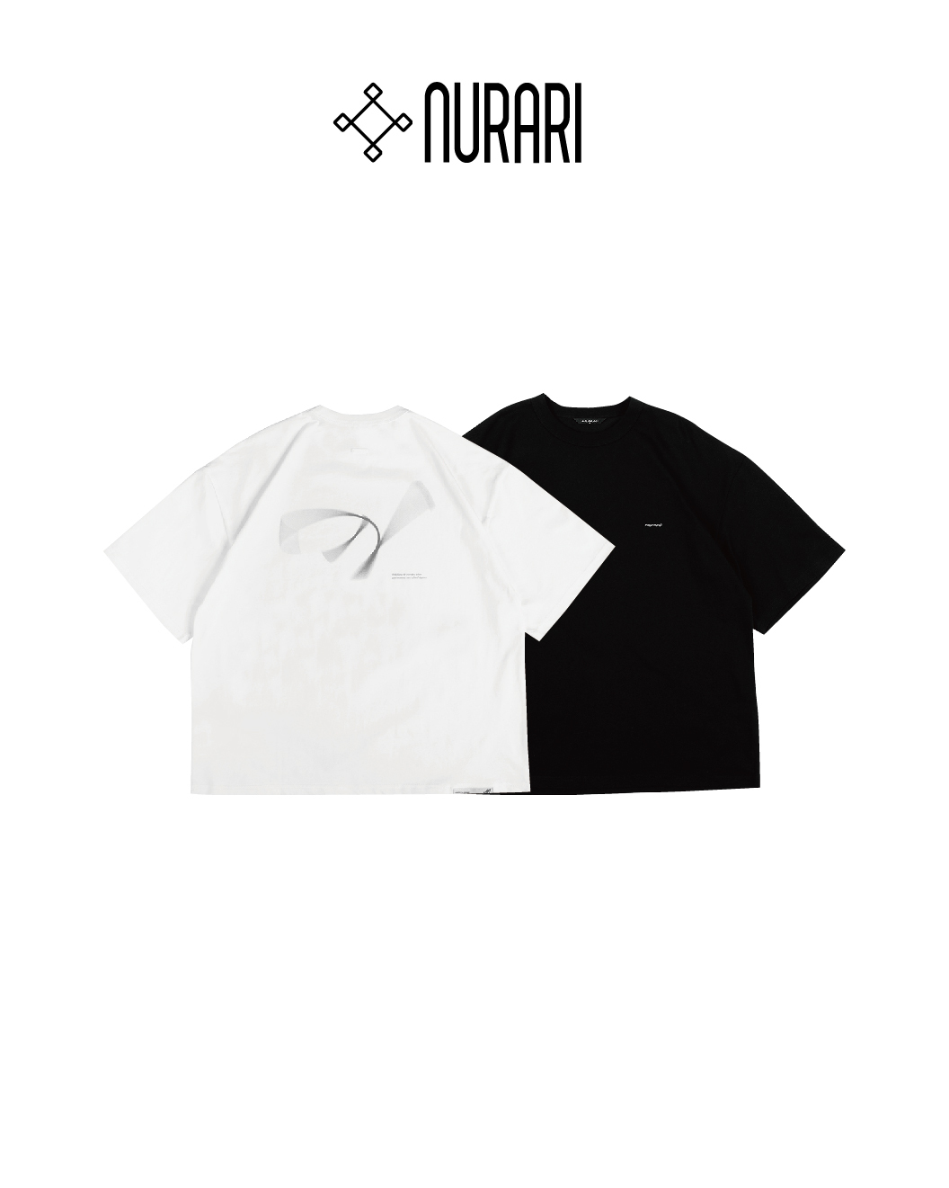 Nurari 寬版圖像涼感短T｜Civ. "N" Ejo3ru Tee（26SS）