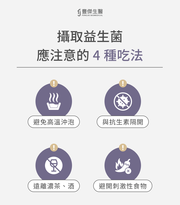 攝取益生菌應注意的 4 種吃法