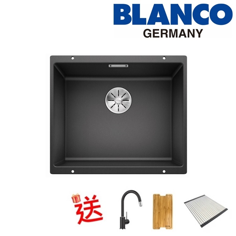 Blanco "Subline 500-U" 523432 Undermount Granite composite kitchen sink with Waste Kit (Anthracite)