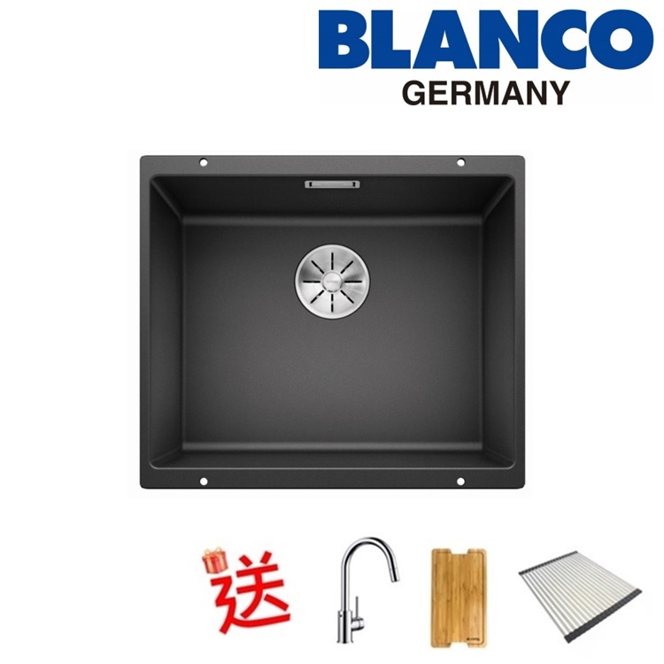Blanco "Subline 500-U" 523432 Undermount Granite composite kitchen sink with Waste Kit (Anthracite)