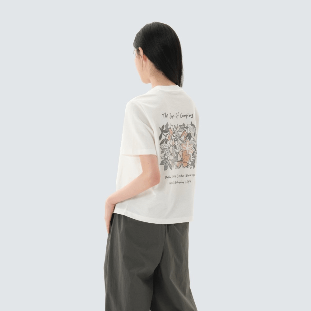 Snow Peak｜Sorona Women's Tropical Short Sleeve T-shirt S26MWF-TS71 [5 colors]
