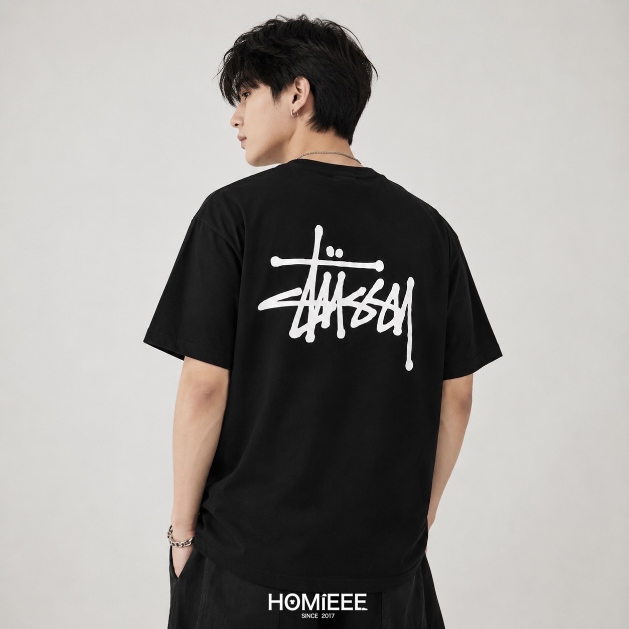 Stussy Basic Logo Tee 短袖 經典 基本款 LOGO 黑白色