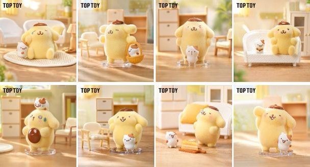 「ACG.GO」「預購」Pompompurin 毛絨絨日常系列植絨盲盒