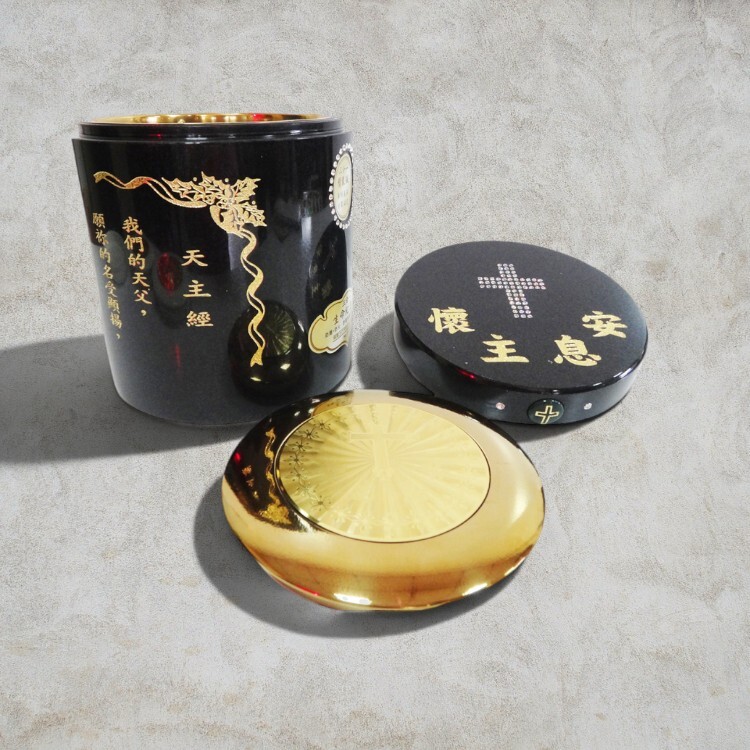 黑花崗｜三合一(教會)骨灰罈