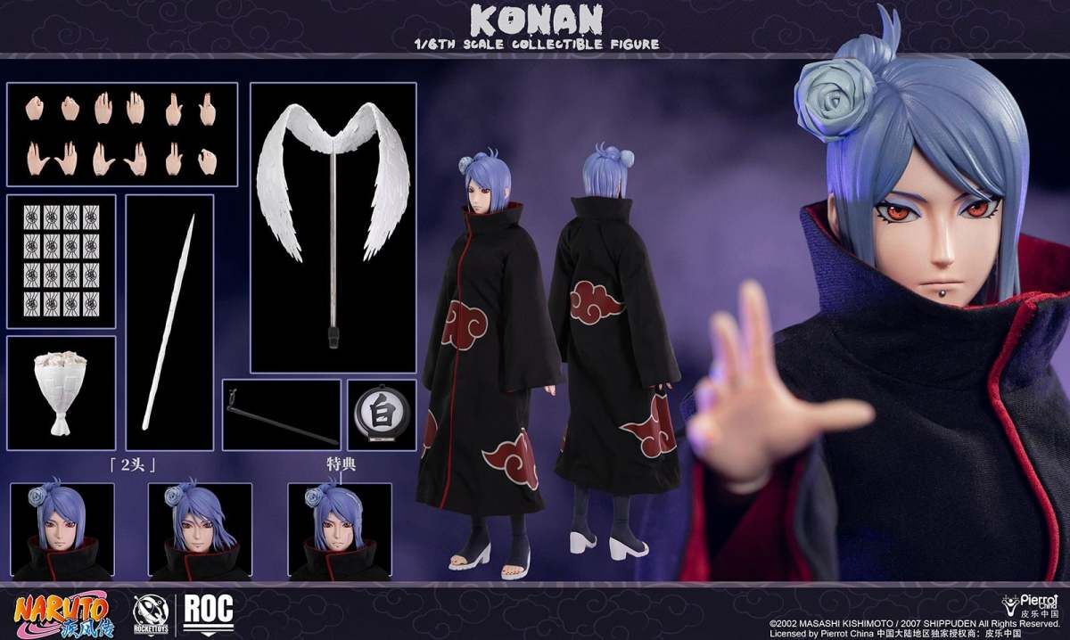 [訂金]Rocket Toys ROC-023 1/6 火影忍者 疾風傳 Konan 小南
