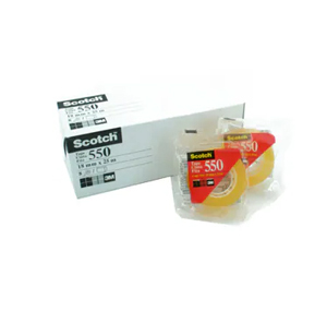 3M 550 3/4" x 25M 思高牌黃色透明膠紙 500255020