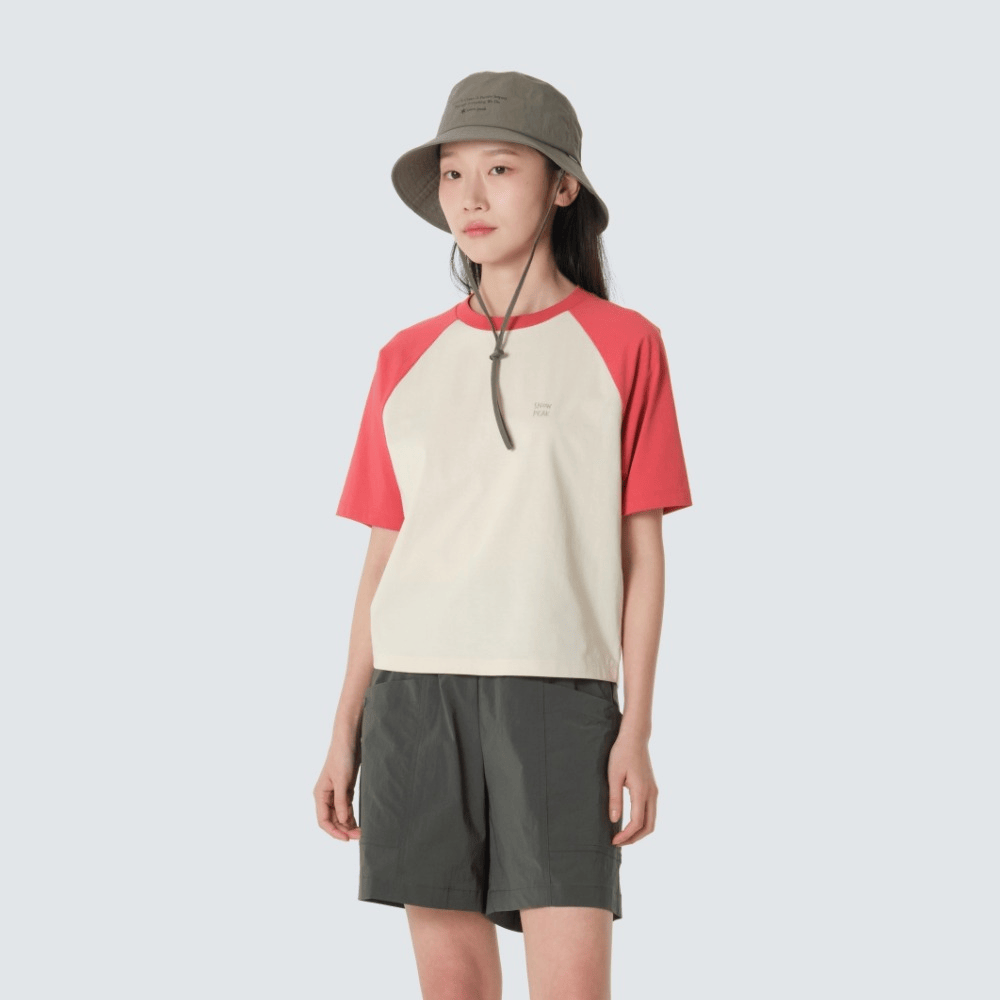 Snow Peak｜Aerocool Women's Color Block Short Sleeve T-shirt S26MWF-TS29 [3 colors]