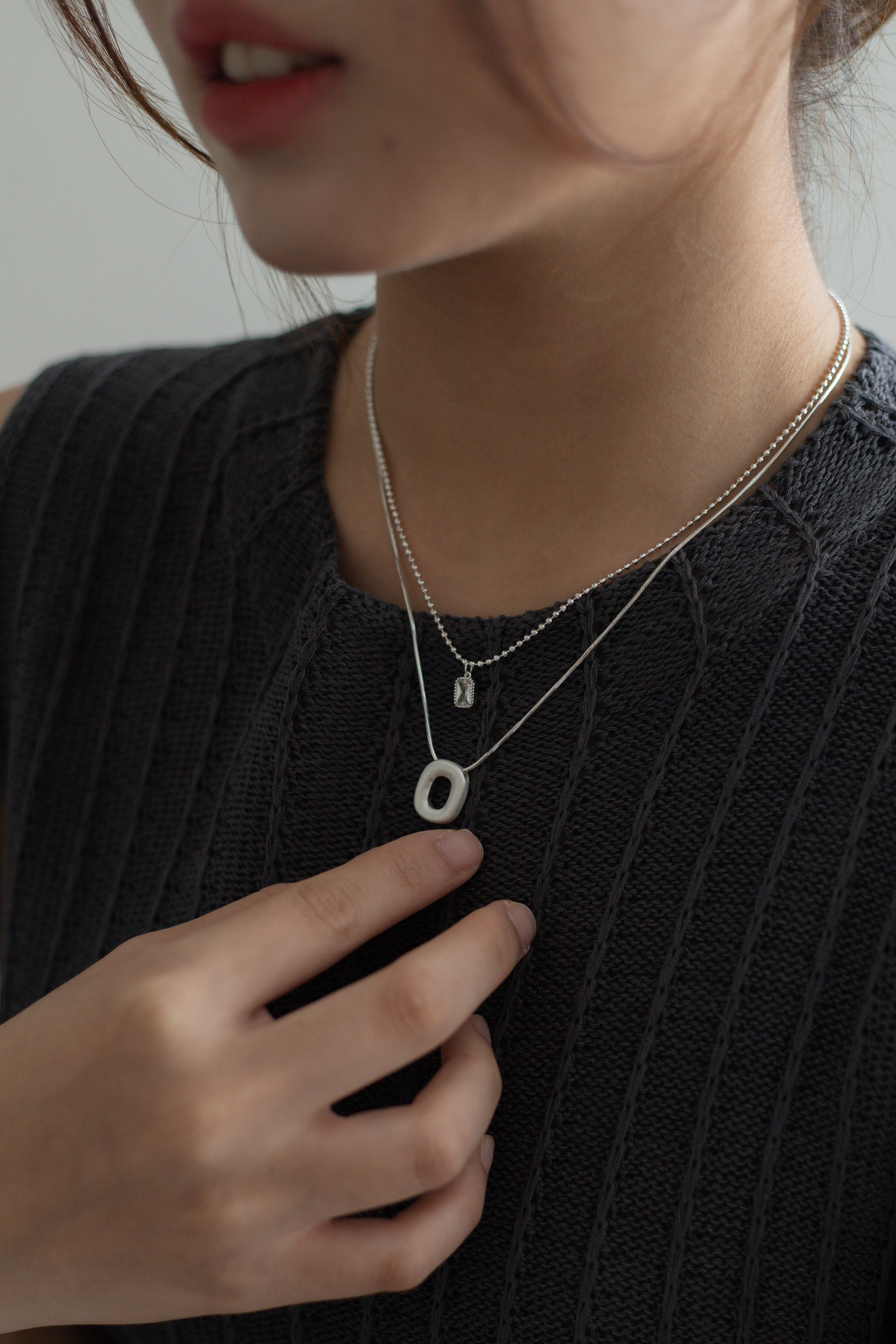 Nodelyn Layered Necklace -D157