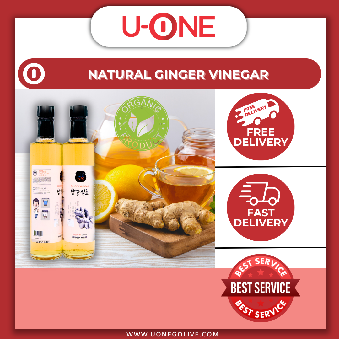 U-ONE | Korea | Ginger Vinegar | 300ml | Health Drink