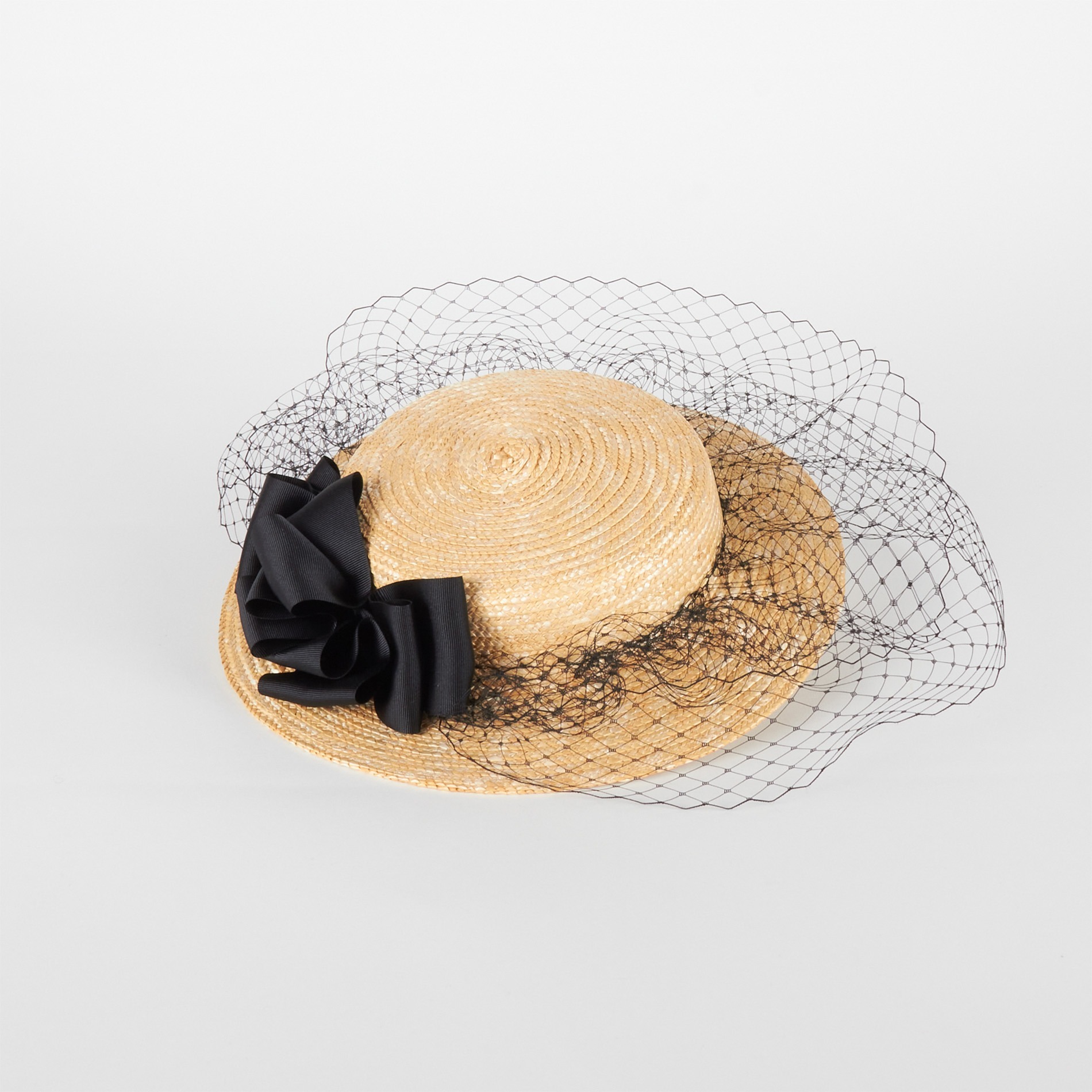 1CP0520-006 [COMPLIT] Idrielle Hat Natural/Black #11723 (EU)
