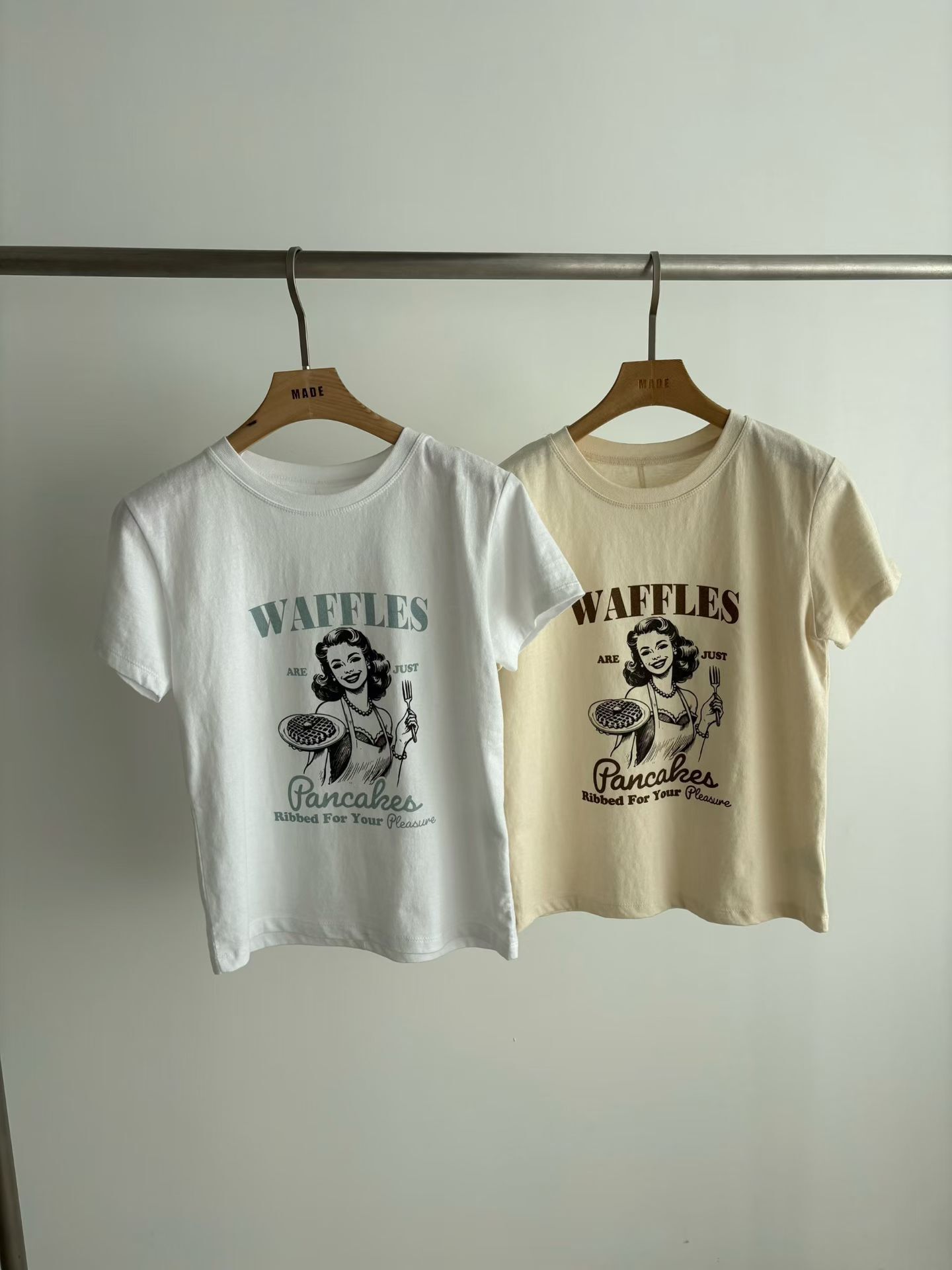 MD6205 復古美式圖案Tee