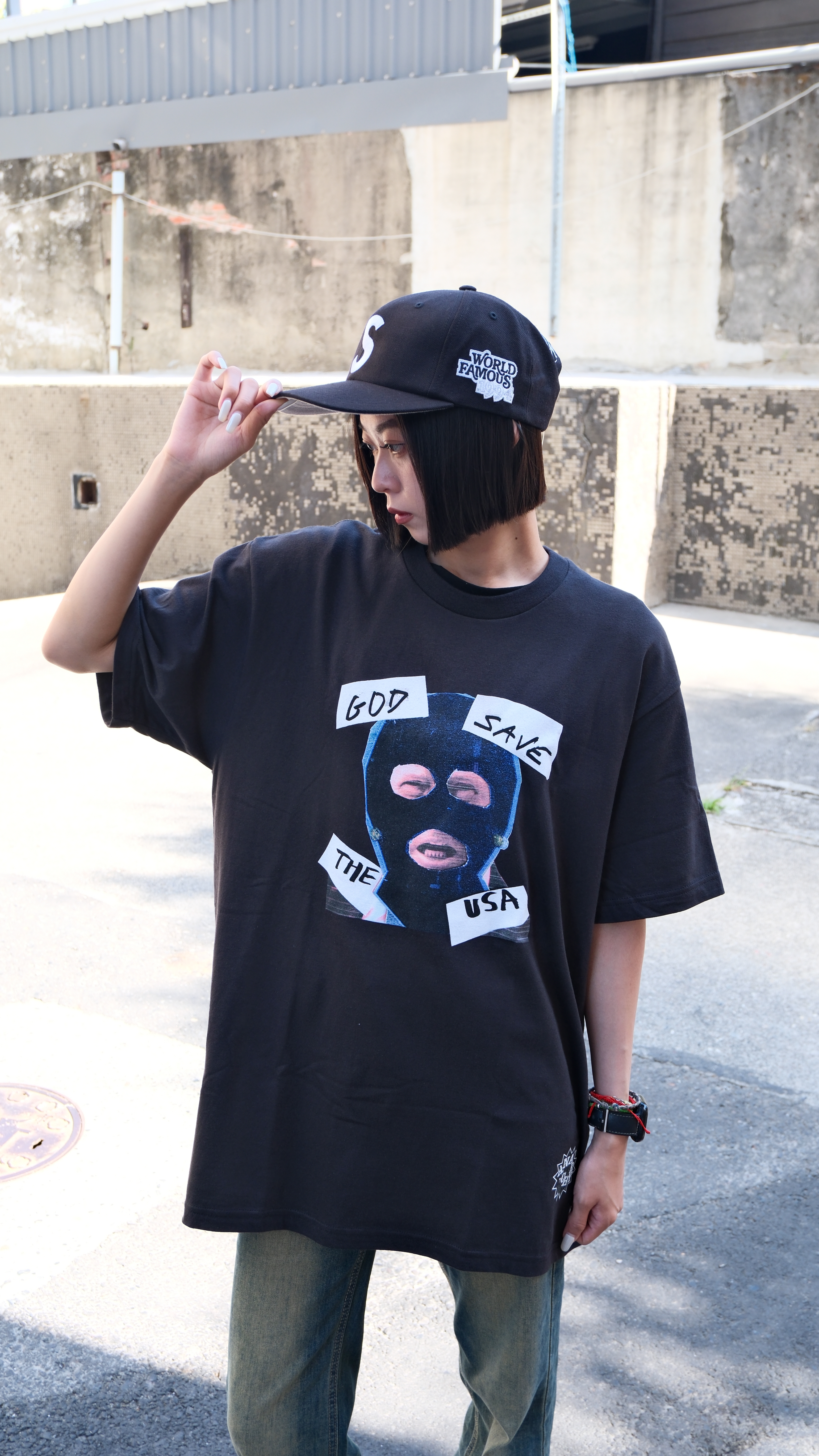 Supreme 26SS WEEK7 GOD SAVE THE USA 川普 短Tee SS26B6