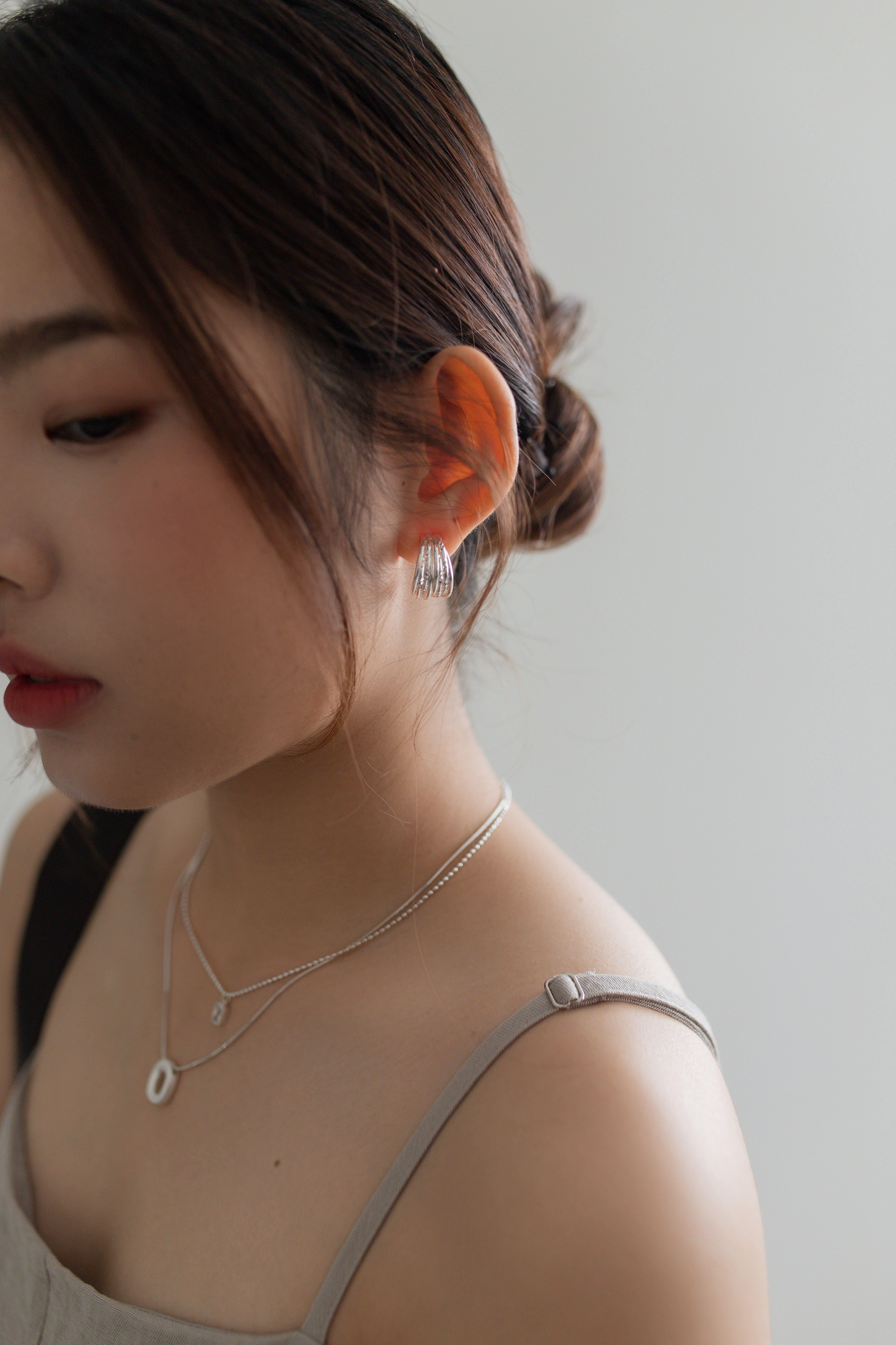 Clouko Hoop Earring -D155