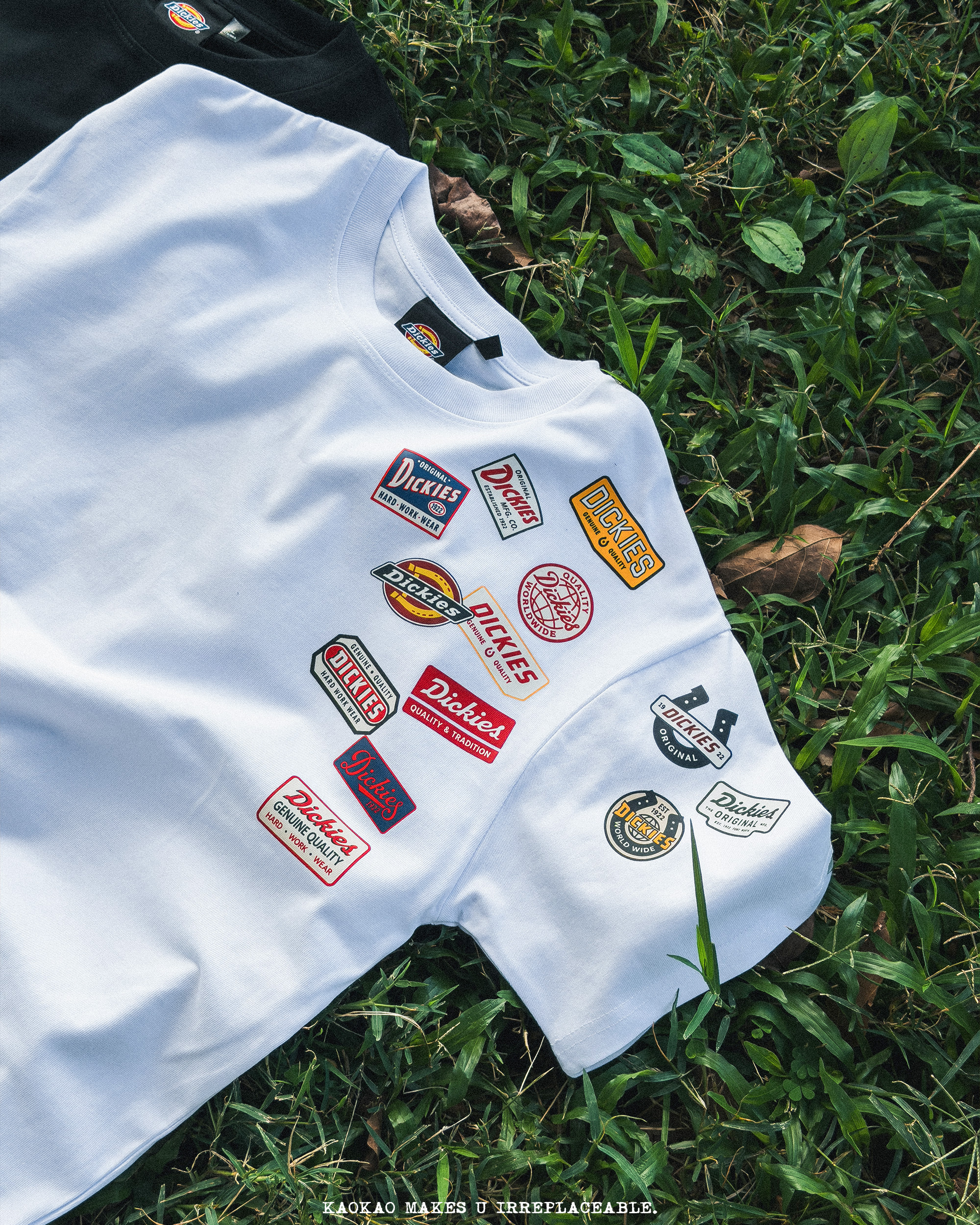 現貨 Dickies 300g 重磅 純棉 塗鴉印花字母 短Tee