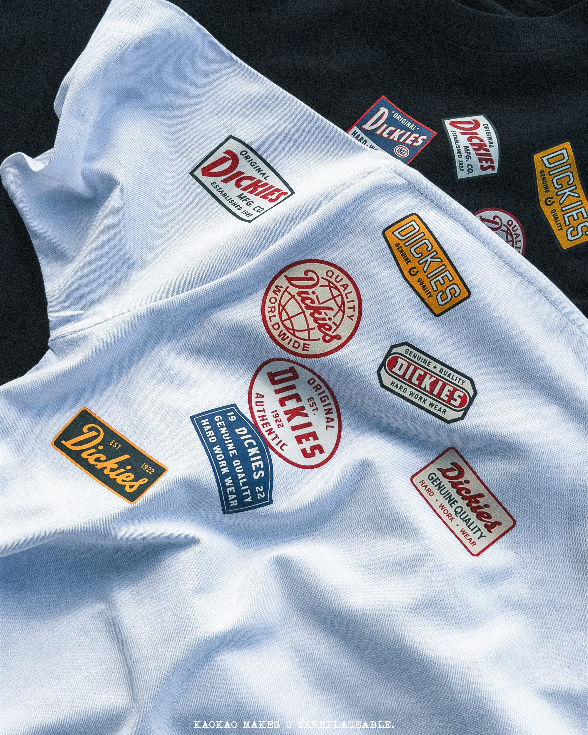 現貨 Dickies 300g 重磅 純棉 塗鴉印花字母 短Tee