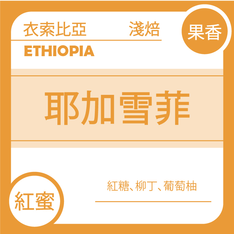 團C【衣索比亞 耶加雪菲 紅蜜處理 】五月單品