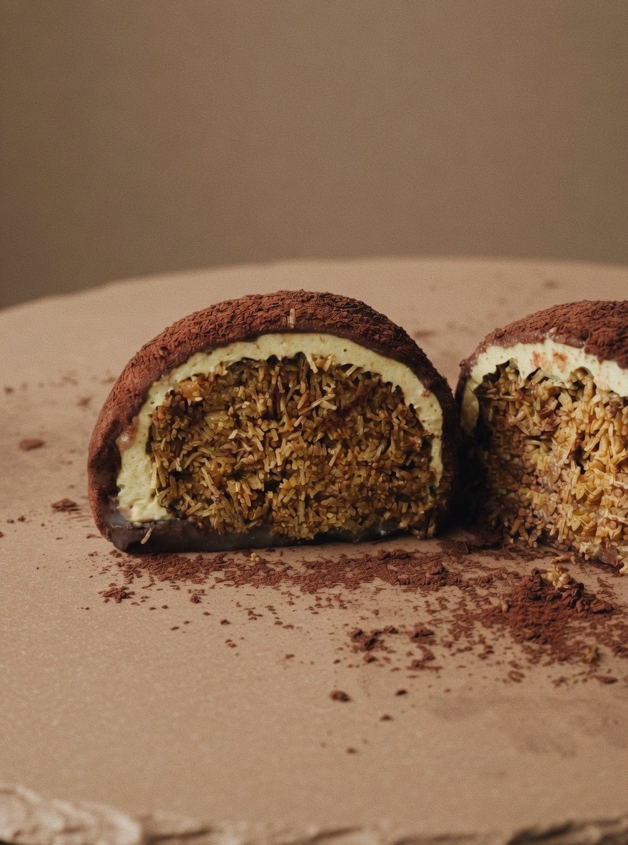Vegan Dubai Chocolate Daifuku (3 pieces)