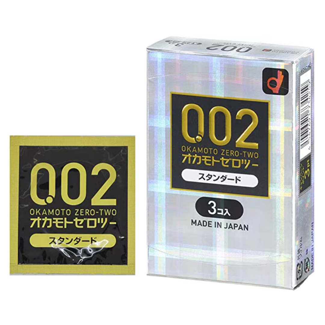 岡本Okamoto 薄度均一 0.02 EX (日本版) 3 片裝 PU 安全套