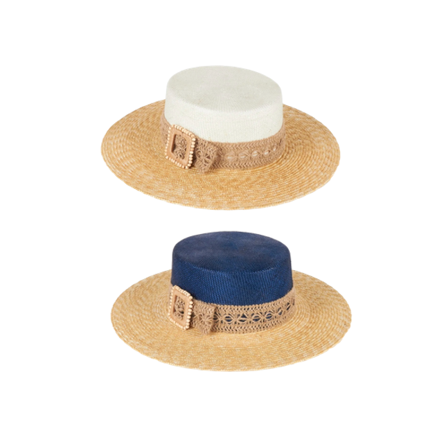 1CP0520-010 [COMPLIT] Velicia Hat White/Blue #14115 (EU)