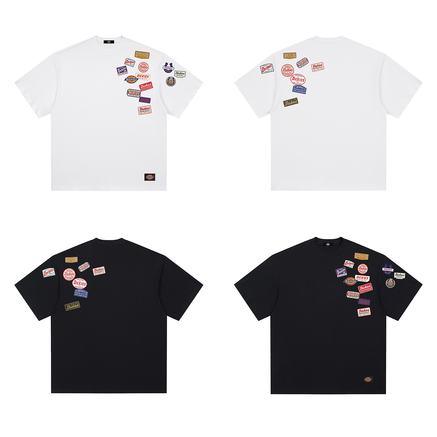 Dickies 300g 純棉 塗鴉印花字母 短踢