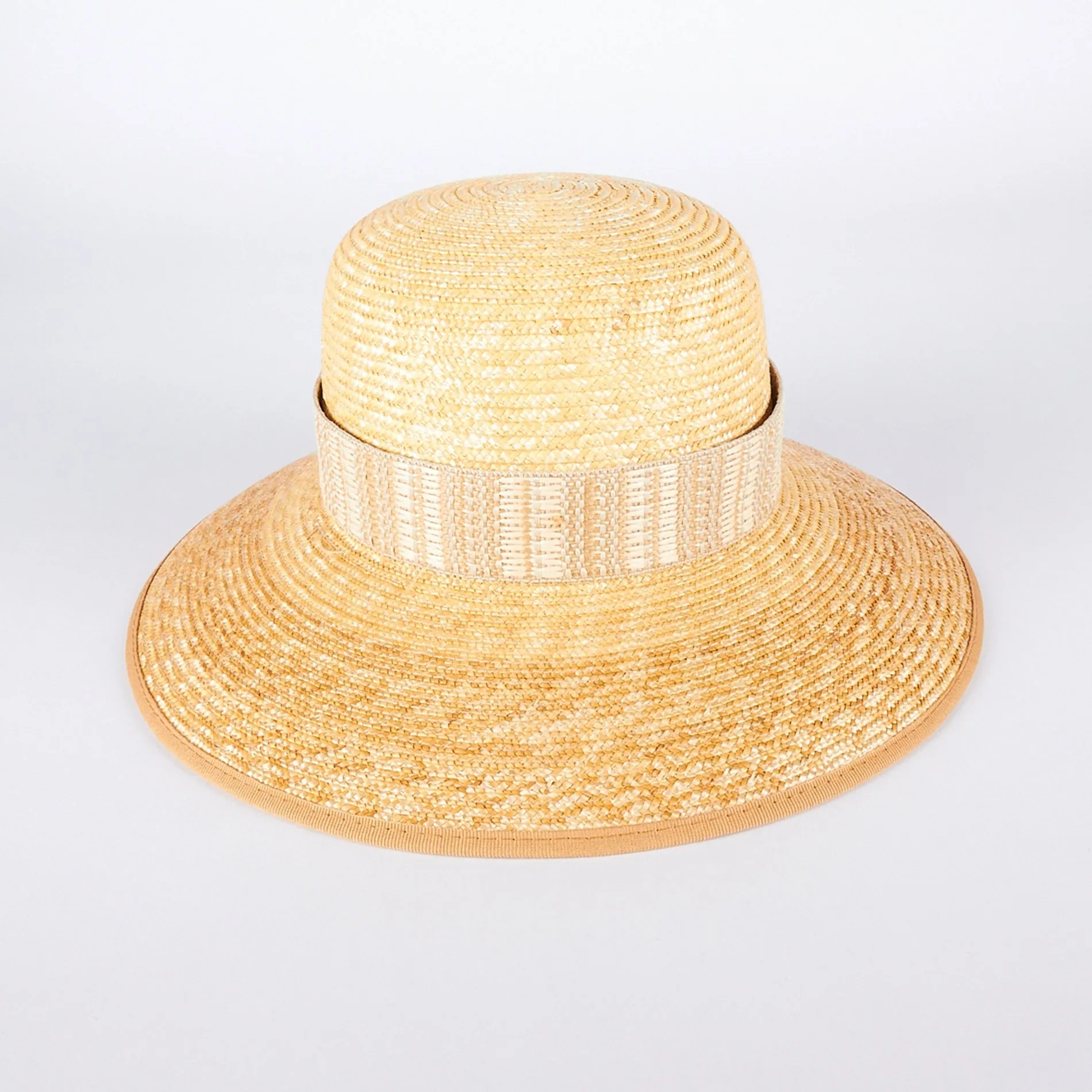 1CP0520-011 [COMPLIT] Panther Hat Natural/Black #14645 (EU)