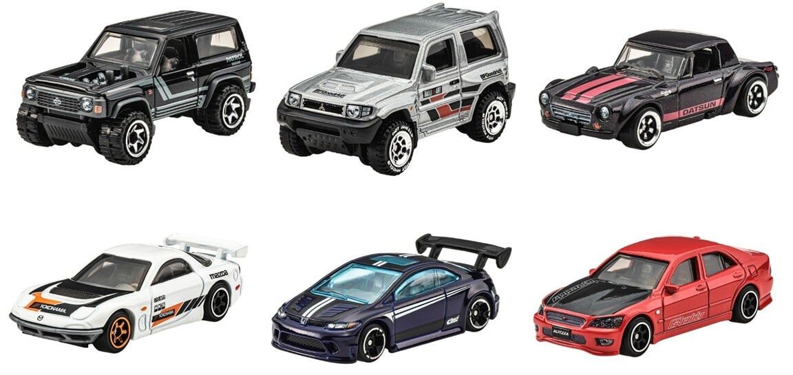 預購26/08 Hot wheels 代理版 JLB23-9866 日本街道 套組