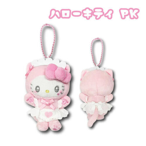 日本 Sanrio Hello Kitty 貓貓女僕 公仔匙扣
