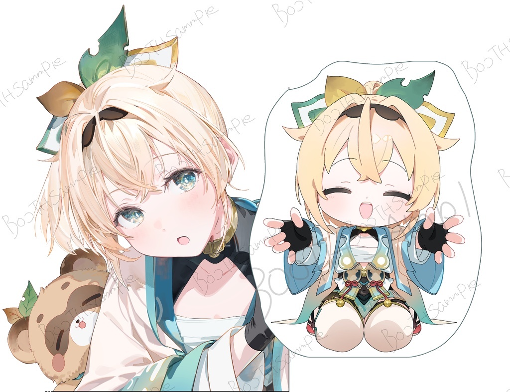 【ホロクル11th】「同人代購」「Melonbooks代購」きんにくぽよぽよ - ホロクル11th アクリルスタンド/クッション（風真いろは）