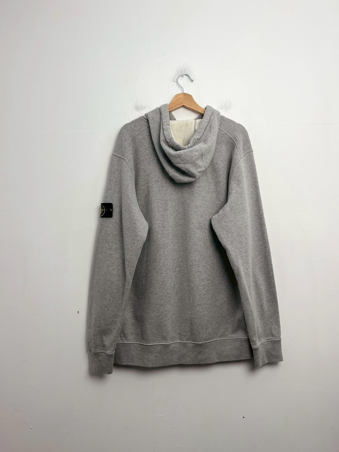 STONE ISLAND HOODIE GREY SIZE XXL