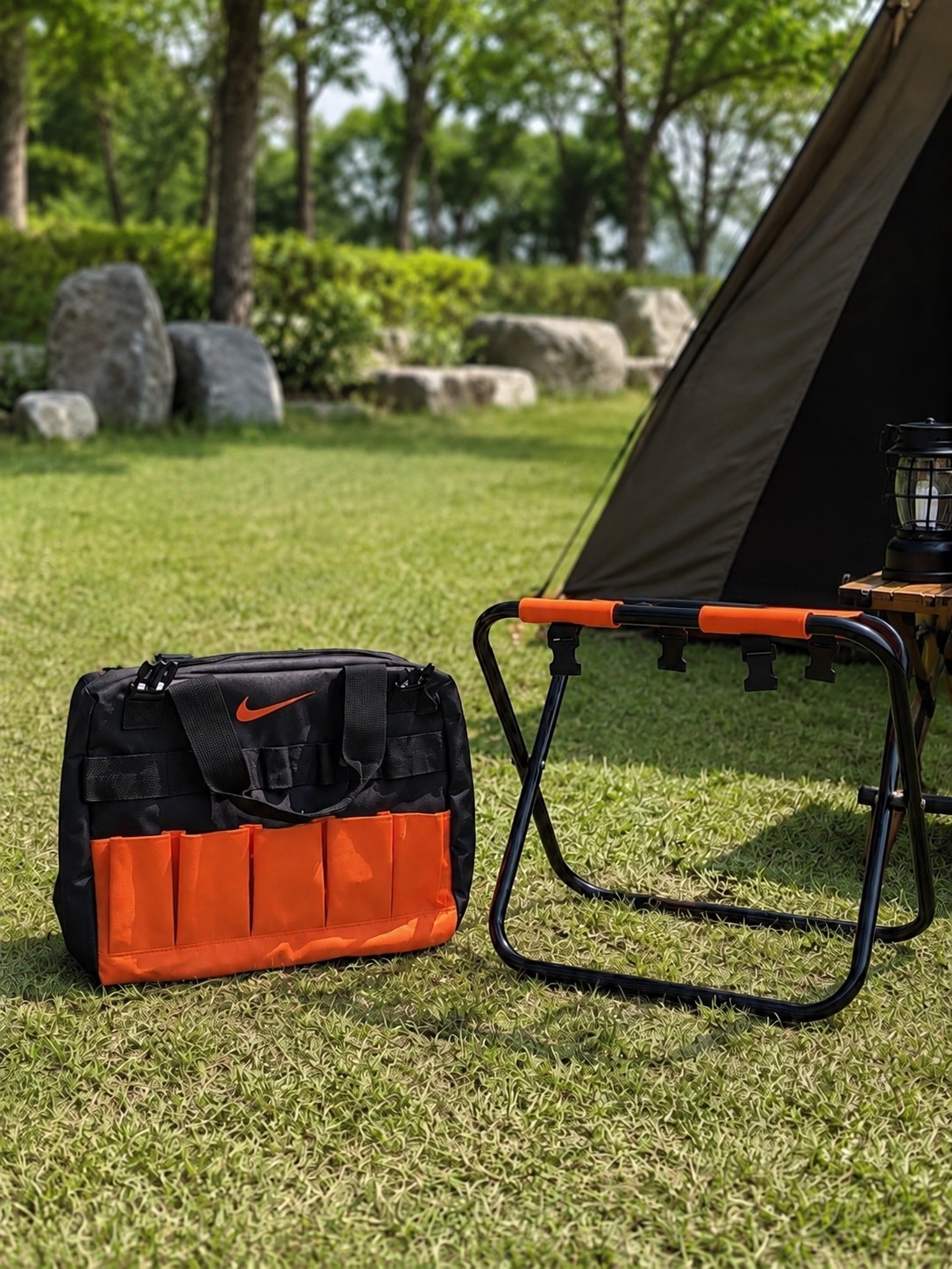 【APAIR】現貨 國外限定 Nike 露營戰品 折疊板凳 附贈工具袋