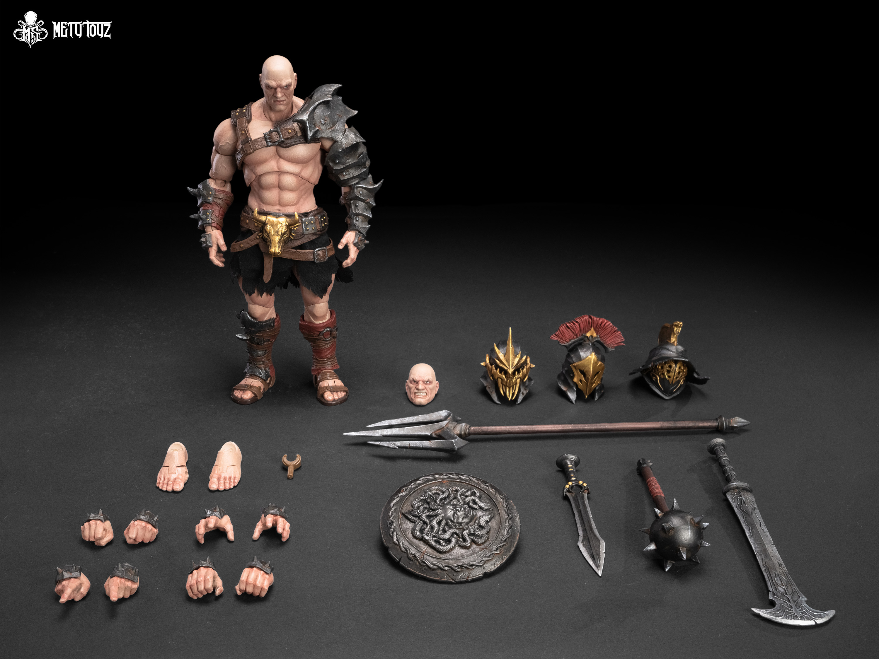「ACG.GO」「預購」日版 Mety toyz GLADIATOR SERIES 斯巴達殺手 狂戰士 1/10 可動模型