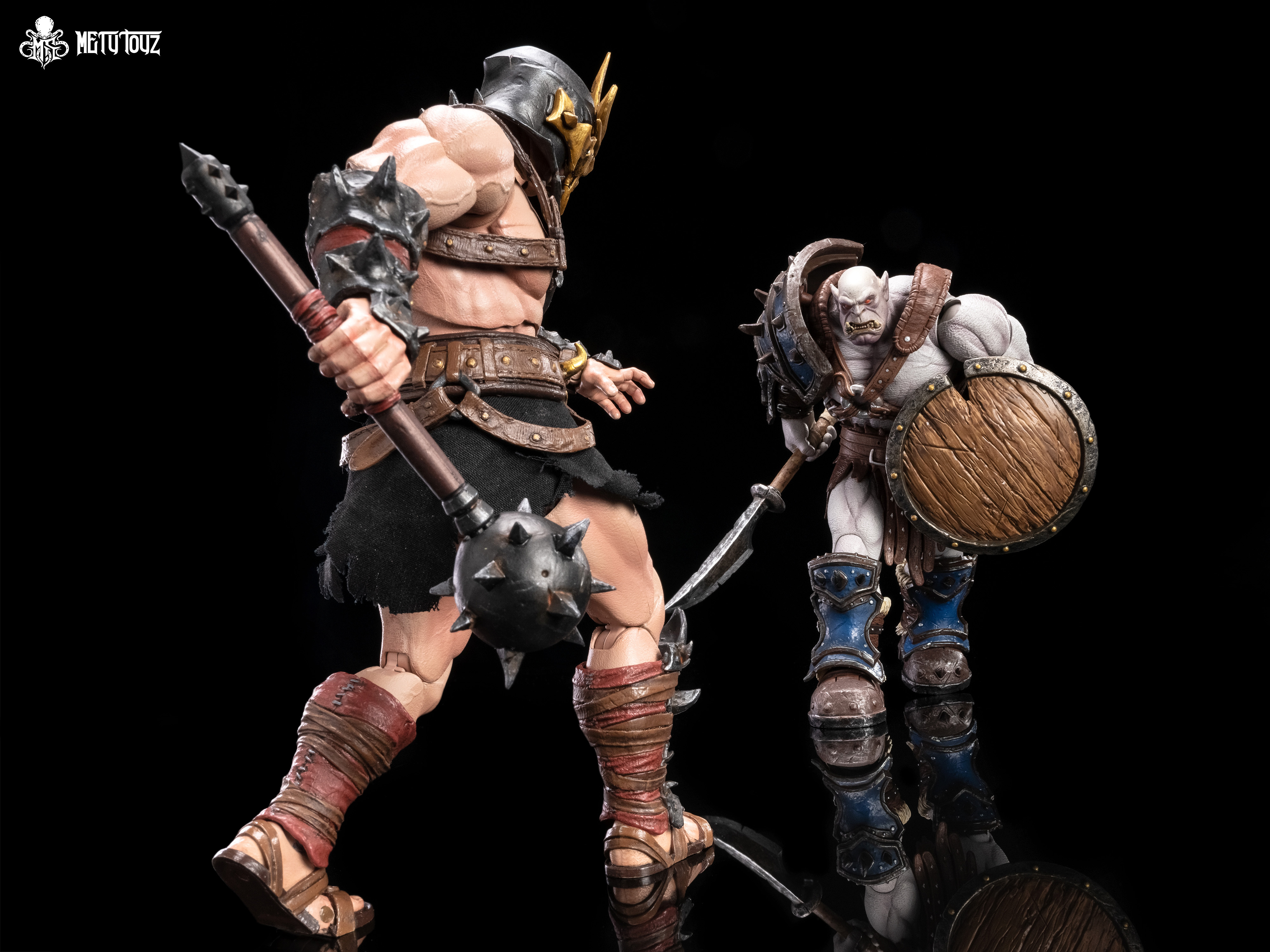 「ACG.GO」「預購」日版 Mety toyz GLADIATOR SERIES 斯巴達殺手 狂戰士 1/10 可動模型