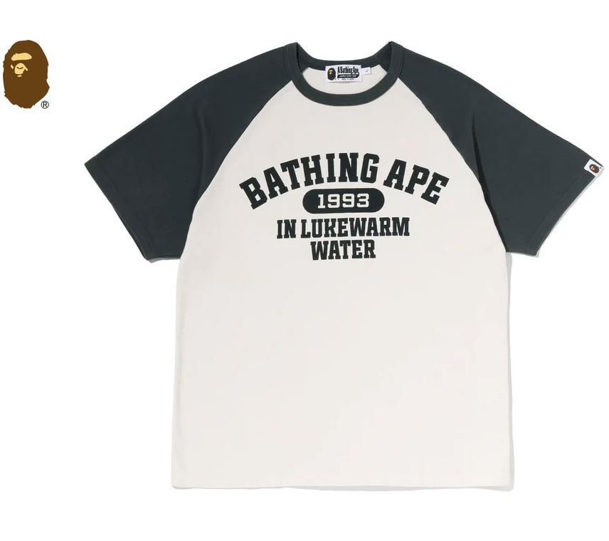 【BAPE男生】0516發售BATHING APE RAGLAN TEE