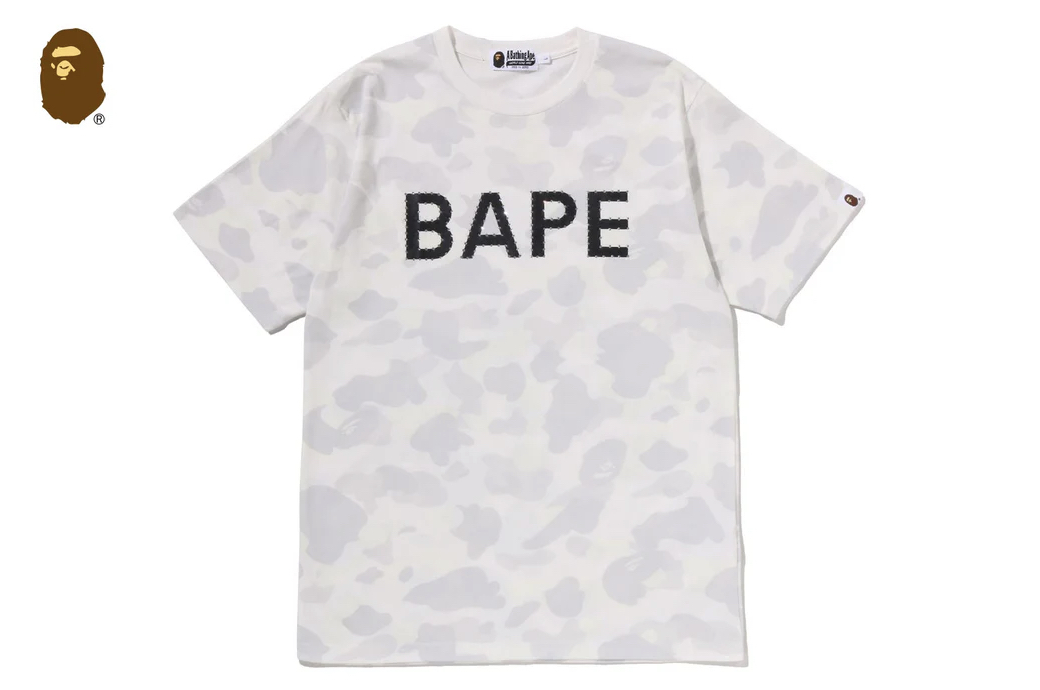【BAPE男生】0516發售 夜光水鑽 CITY CAMO RHINESTONE BAPE LOGO TEE
