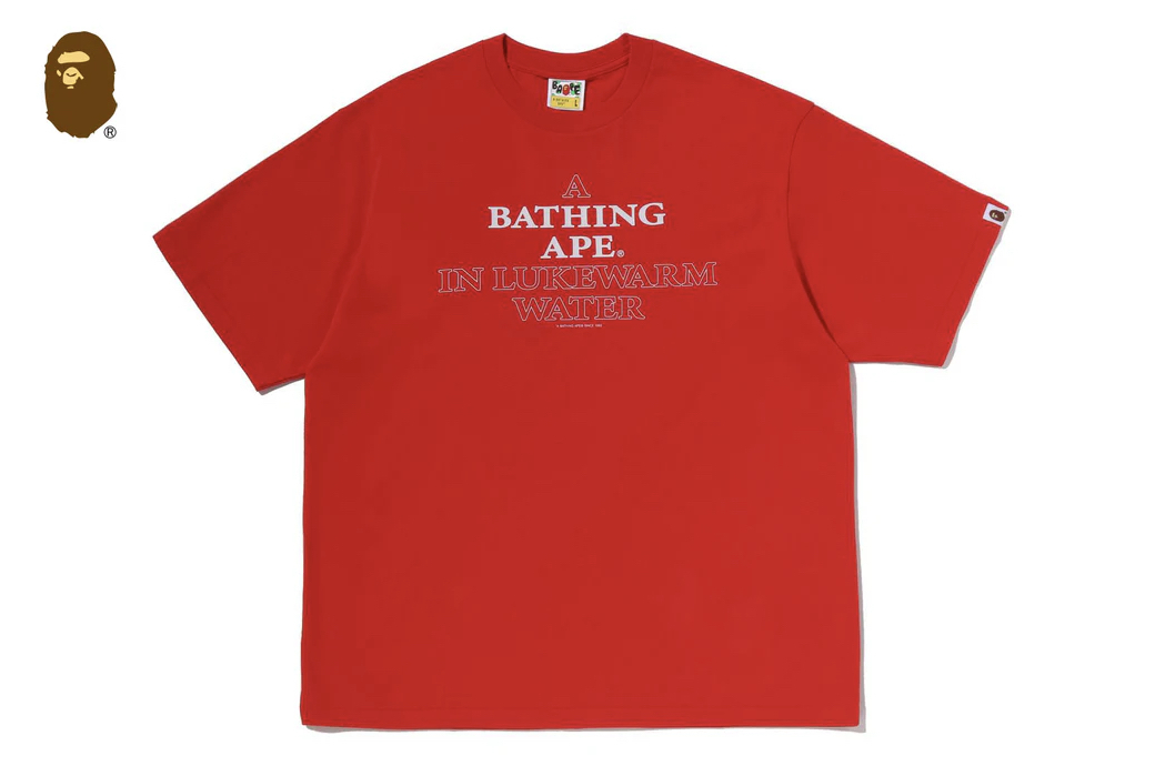 【BAPE男生】0516發售 寬版 APE HEAD A BATHING APE RELAXED FIT TEE