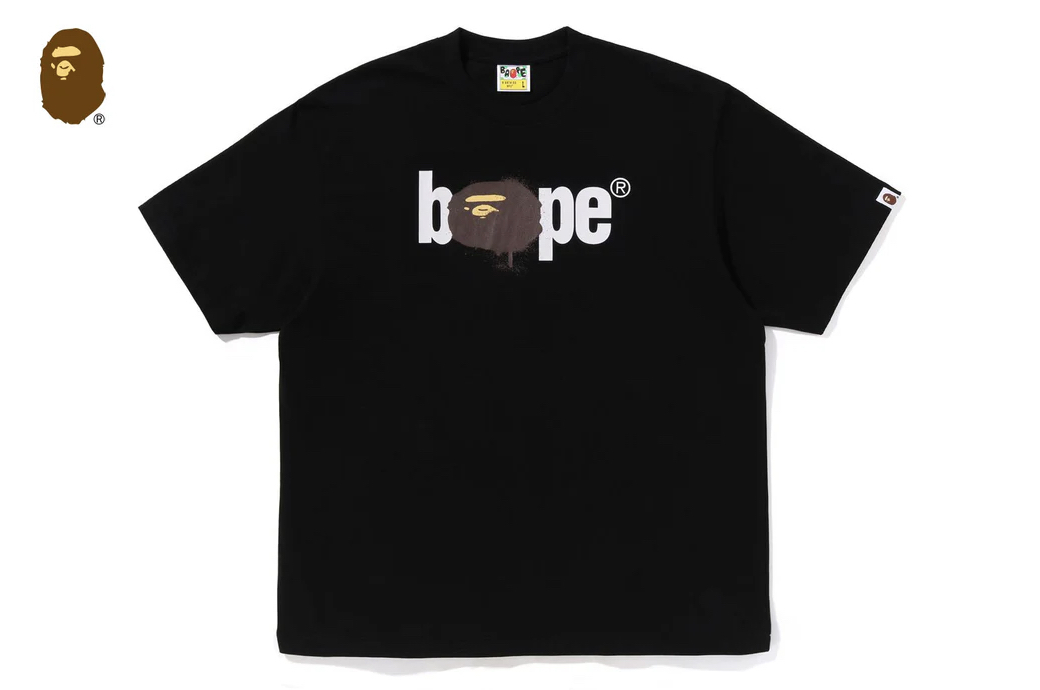 【BAPE男生】0516發售 寬版GRAFFITI BAPE LOGO RELAXED FIT TEE TEE
