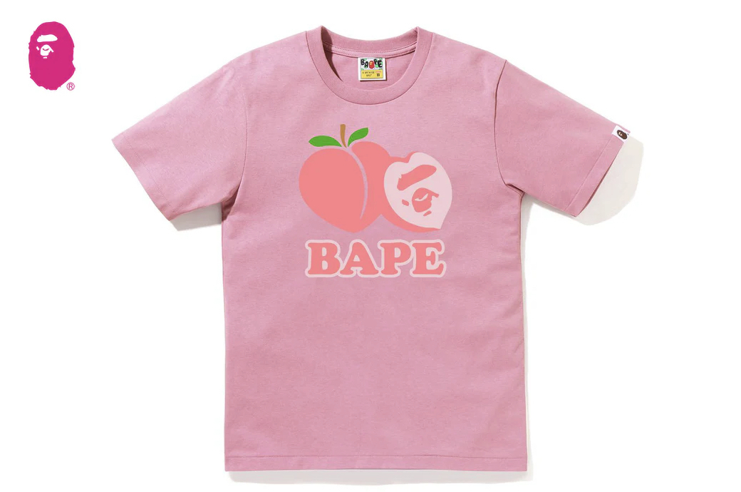 【BAPE 女生】0516發售BAPE PEACH TEE