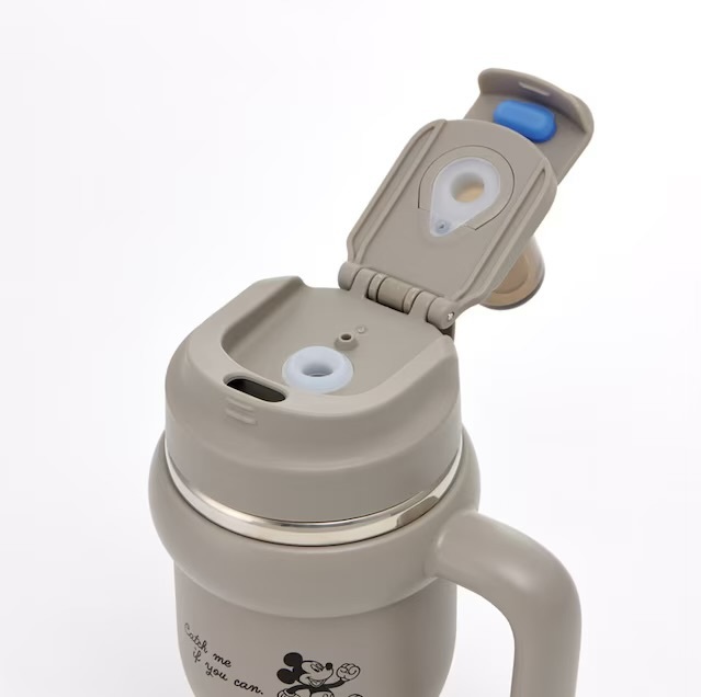JP 米奇 雙用不鏽鋼保溫杯 附手把吸管 570ml 5296