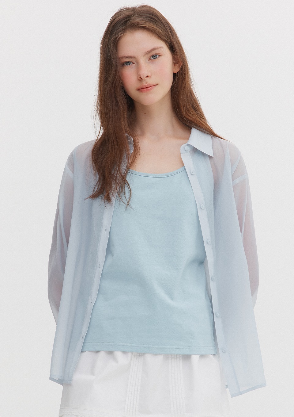[夏日之選set] Marie Claire｜Origin Logo Shirt and Tank Top Set (3colors)