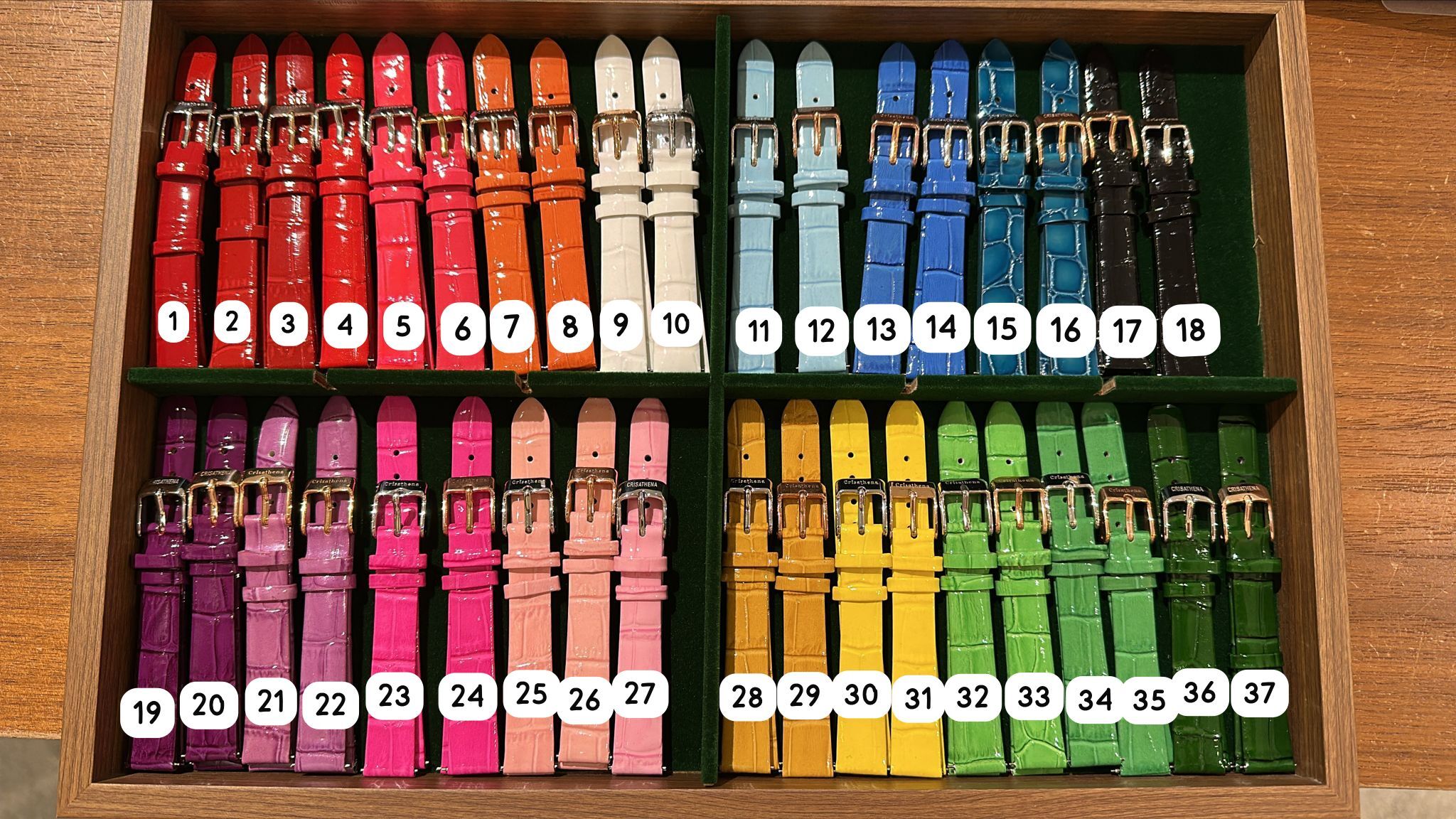 0519CT66-CRISATHENA-COLLECTION-Crisathena 錶帶 14mm（價值$880）(66A)