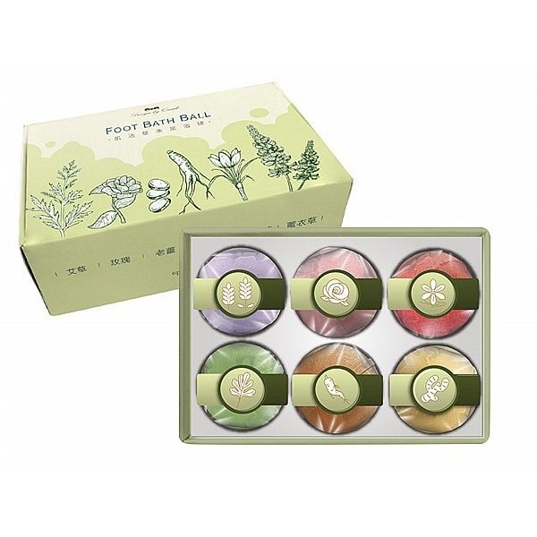 康朵 肌活草本足浴球 (30g x6入)