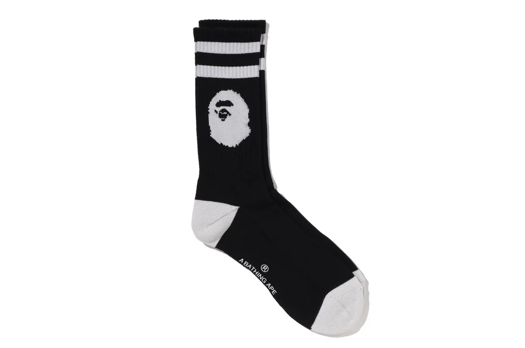 【BAPE配件】0509發售APE HEAD LINE SOCKS