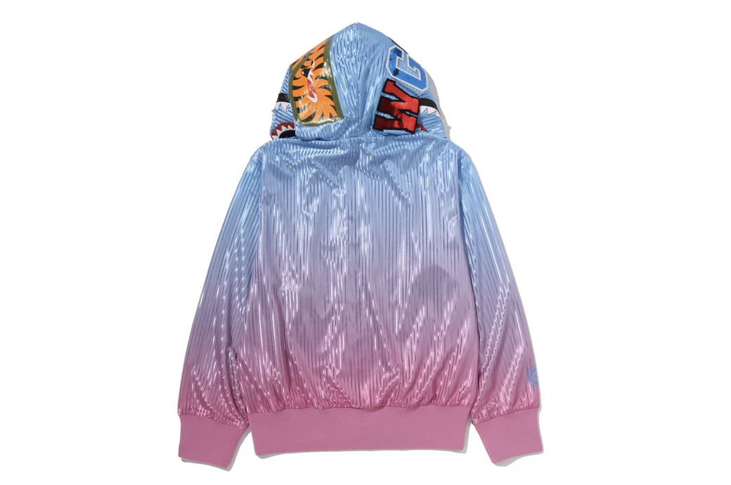 【BAPE女生】0509發售DIP DYE SHARK FULL ZIP HOODIE
