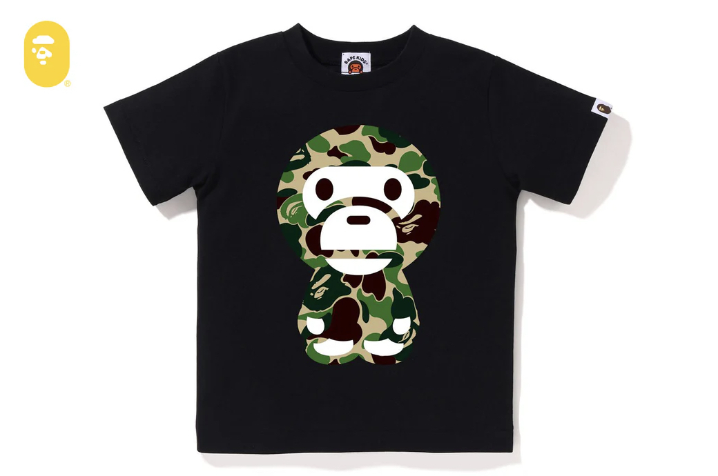 【BAPE童裝】0509發售ABC CAMO BIG BABY MILO TEE