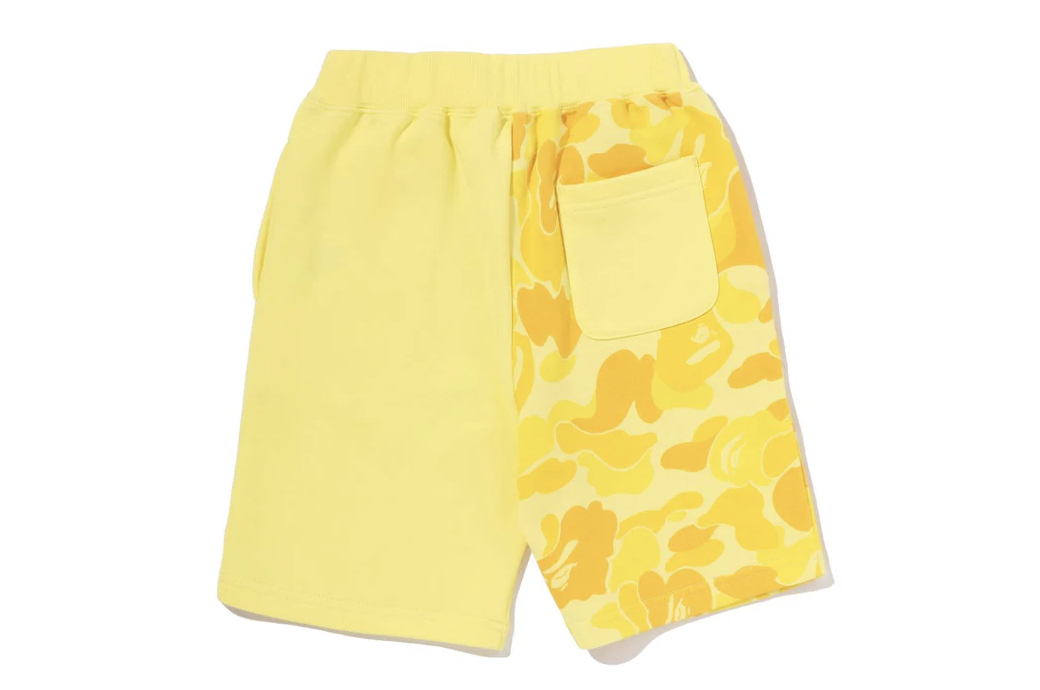 【BAPE童裝】0509發售ABC CAMO MILO SHARK SWEAT SHORTS