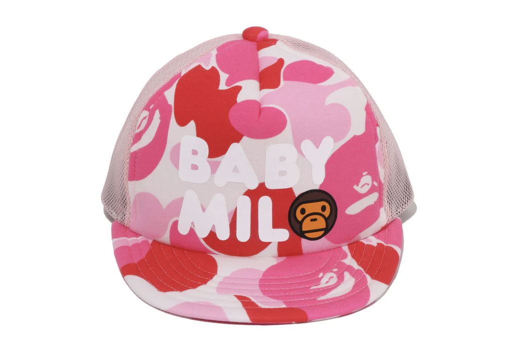 【BAPE兒童配件】0509發售ABC CAMO BABY MILO MESH CAP