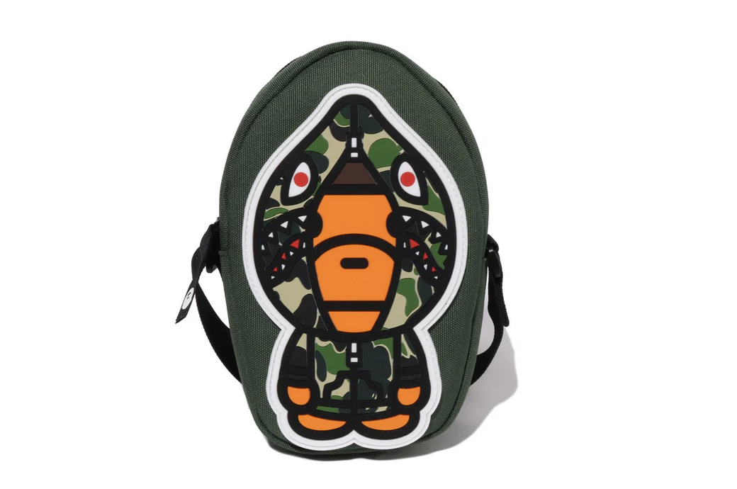 【BAPE兒童配件】0509發售ABC CAMO MILO SHARK SHOULDER BAG