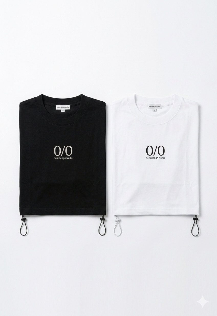 Neru Design｜Draw Code Cave ｜抽繩短袖 T shirt