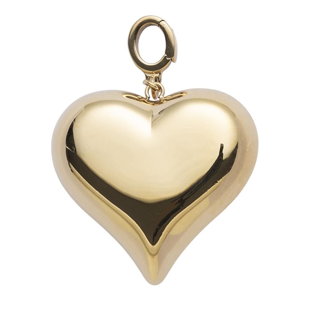 0519CT84-CRISATHENA-COLLECTION-Crisathena Heart Cubed Pendant in Gold（ A84)